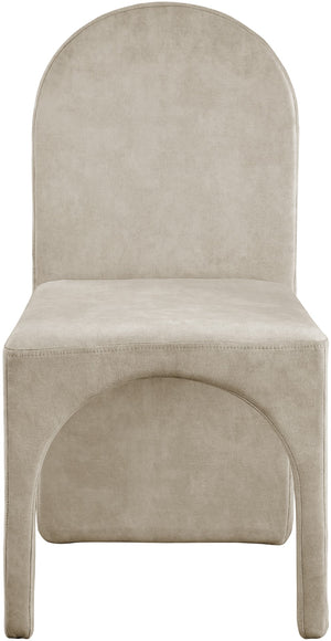 Summer Velvet / Engineered Wood / Steel / Iron / Foam Contemporary Stone Velvet Dining Side Chair - 18.5" W x 22.5" D x 35.5" H