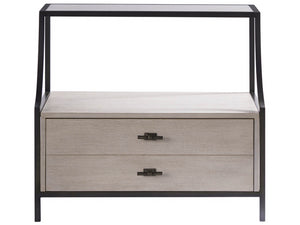 Universal Furniture Midtown Stone Top Nightstand 805355-UNIVERSAL