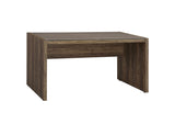 Luetta Country Rustic 59-inch Rectangular Writing Desk Aged Walnut