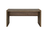 Luetta Country Rustic 59-inch Rectangular Writing Desk Aged Walnut