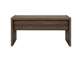 Luetta Country Rustic 59-inch Rectangular Writing Desk Aged Walnut