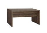 Luetta Country Rustic 59-inch Rectangular Writing Desk Aged Walnut