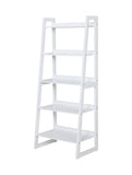 Casual 5-shelf Ladder Bookcase