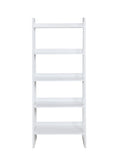 Casual 5-shelf Ladder Bookcase