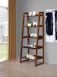 Casual 5-shelf Ladder Bookcase