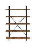 Casual 5-Shelf Bookcase