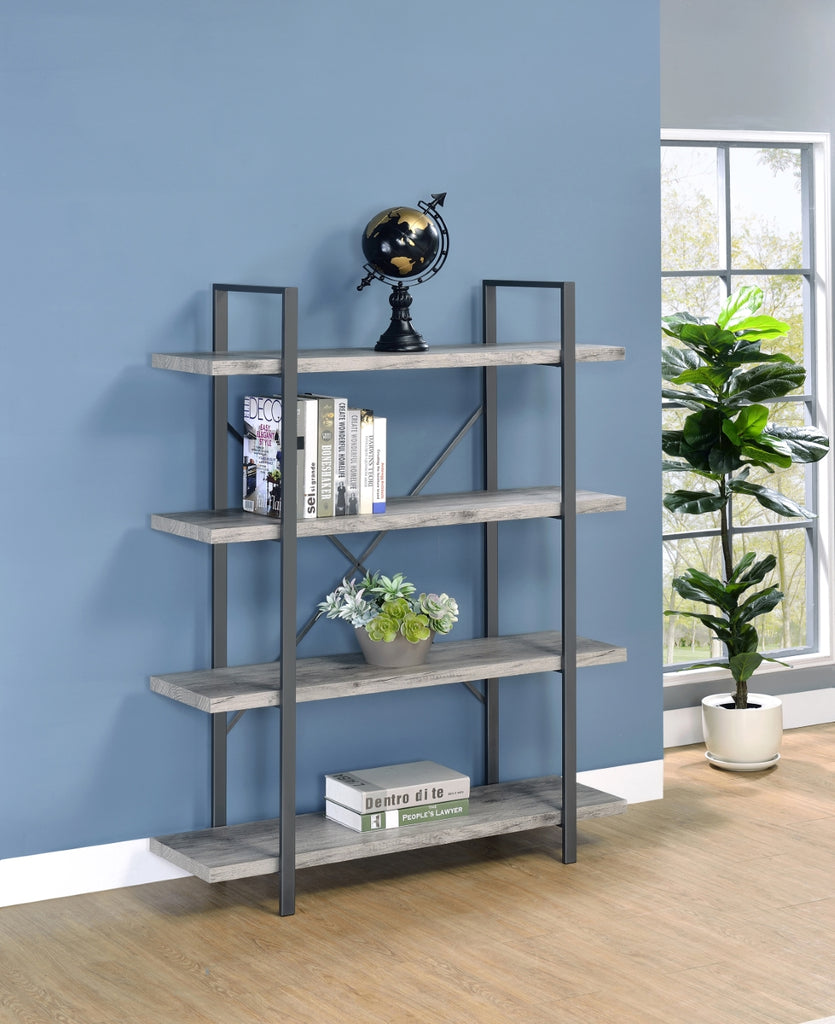 Casual 4-Shelf Bookcase