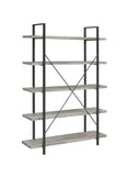 Casual 5-Shelf Bookcase