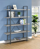 Casual 5-Shelf Bookcase