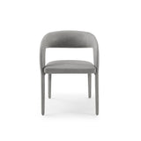 VIG Furniture Modrest Faerron - Modern Grey Leatherette Dining Chair VGEUMC-7182CH-GRY