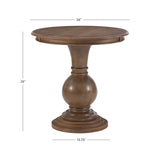 Adeline Round Accent Table Natural