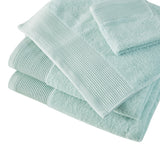Beautyrest Nuage Glam/Luxury 20% Tencel/Lyocel 75% Cotton 5% Silverbac 6pcs Towel Set BR73-3754