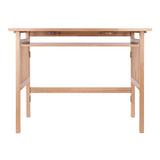 Winsome Wood Mission Foldable Computer Desk, Natural 81140-WINSOMEWOOD