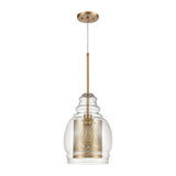 Herndon 11'' Wide 1-Light Pendant - Antique Gold