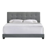 Intercon Addysonbeds Contemporary Addyson Upholstered King Bed UB-BR-ADYKNG-GNM-C UB-BR-ADYKNG-GNM-C