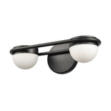 Nelly 14'' Wide 2-Light Vanity Light - Matte Black