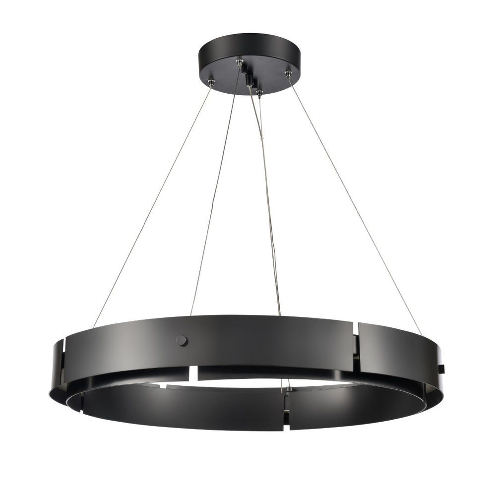 Fogelberg 26'' Wide LED Pendant - Matte Black