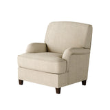Fusion 01-02-C Transitional Accent Chair 01-02-C Sugarshack Oatmeal Accent Chair