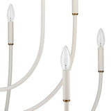 Continuance 42'' Wide 10-Light Chandelier - White Coral