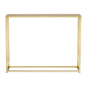 Montclair 48" Console Table in Matte Brushed Gold