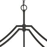 Continuance 26'' Wide 6-Light Pendant - Charcoal