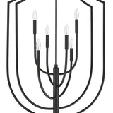 Continuance 26'' Wide 6-Light Pendant - Charcoal