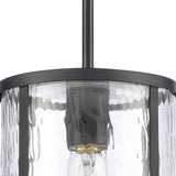 Solace 7'' Wide 1-Light Mini Pendant - Matte Black