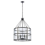 Solace 24'' Wide 6-Light Pendant - Matte Black