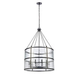 Solace 30'' Wide 10-Light Pendant - Matte Black