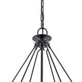 Solace 30'' Wide 10-Light Pendant - Matte Black