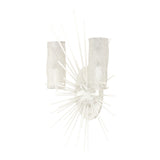 Sea Urchin 21'' High 2-Light Sconce - White Coral