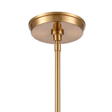 Trustle 7'' Wide 1-Light Mini Pendant - Satin Brass