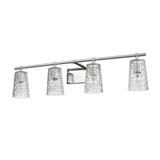 Lightweave 32'' Wide 4-Light Vanity Light - Polished Nickel