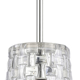 Lightweave 5.5'' Wide 1-Light Mini Pendant - Polished Nickel