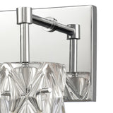 Forma de Crystal 14'' Wide 2-Light Vanity Light - Polished Chrome