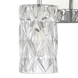 Forma de Crystal 14'' Wide 2-Light Vanity Light - Polished Chrome