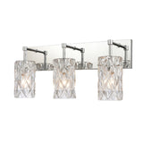 Forma de Crystal 23'' Wide 3-Light Vanity Light - Polished Chrome