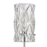 Forma de Crystal 24'' High 1-Light Sconce - Polished Chrome