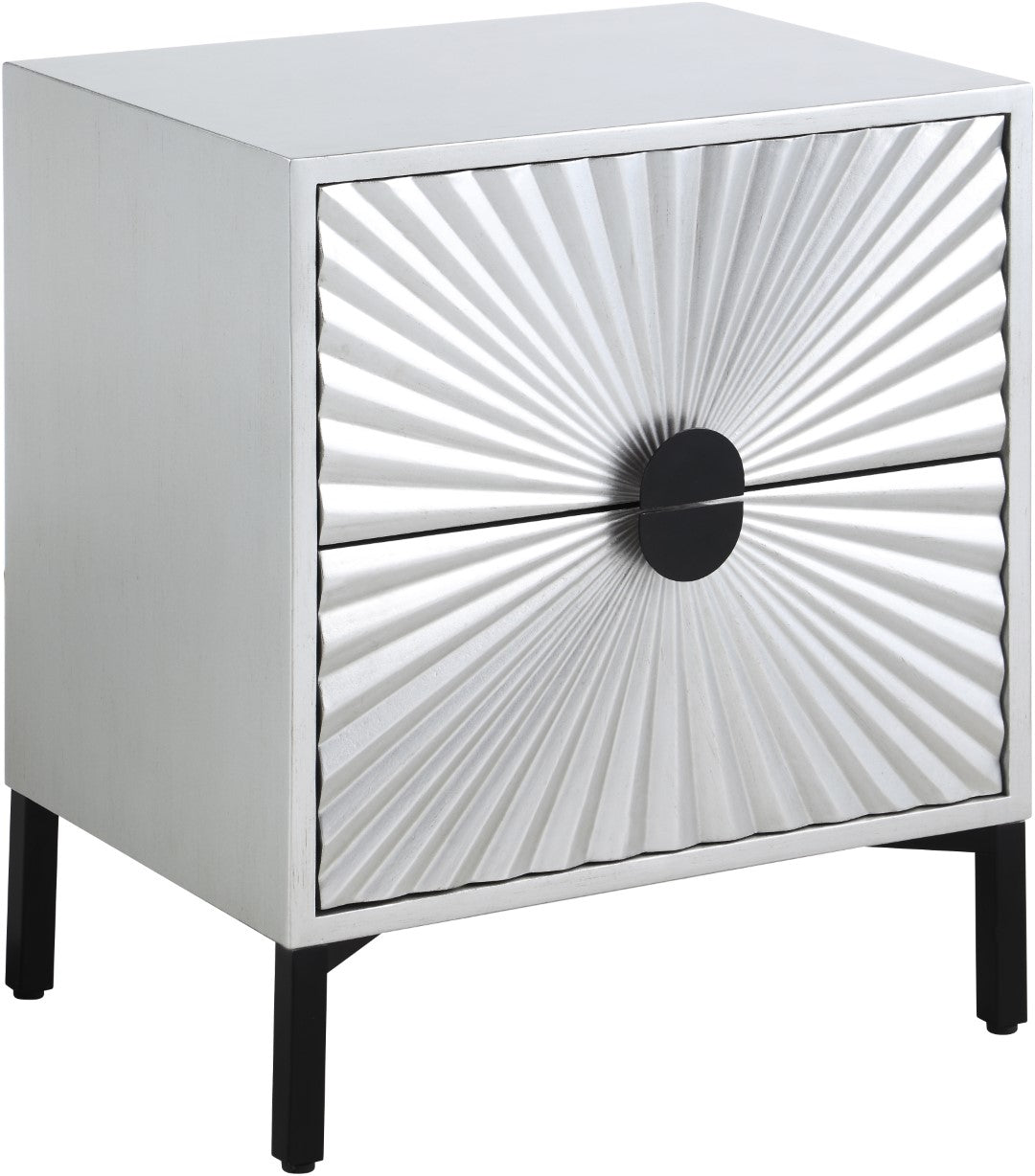 Glitz Glamorous Contemporary Side Table - Thumbnail 2