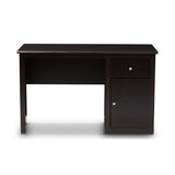 Baxton Studio Belora Modern and Contemporary Wenge Brown Finished Desk