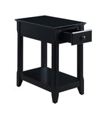 Bertie Transitional Accent Table Black Finish 82740-ACME