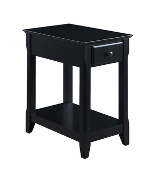 Bertie Transitional Accent Table Black Finish 82740-ACME