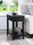 Bertie Transitional Accent Table Black Finish 82740-ACME