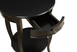 Alysa Traditional End Table Black 82812-ACME