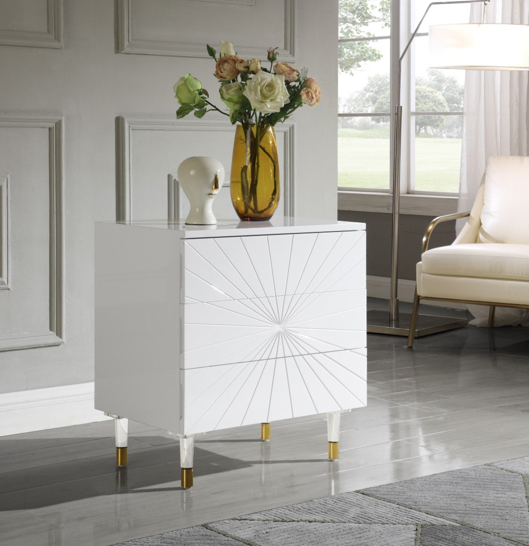 Starburst Contemporary Side Table