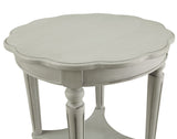 Fordon Traditional End Table Antique Slate (French Gray) 82917-ACME