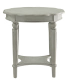 Fordon Traditional End Table Antique Slate (French Gray) 82917-ACME