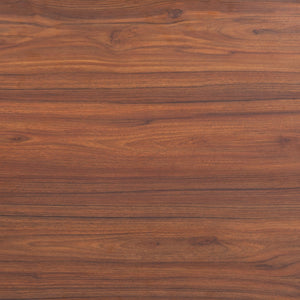 Zuo Modern Mazzy MDF, Steel Mid Century Commercial Grade Coffee Table Brown, Black MDF, Steel