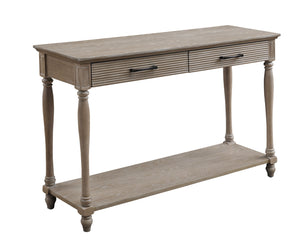 Ariolo Transitional Sofa Table Antique White (Weathering White) 83223-ACME