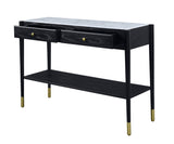 Atalia Contemporary Sofa Table Marble • Black 83228-ACME